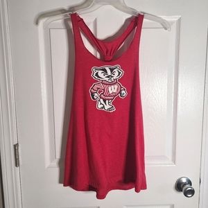 Wisconsin Badgers Tank Top Size Large